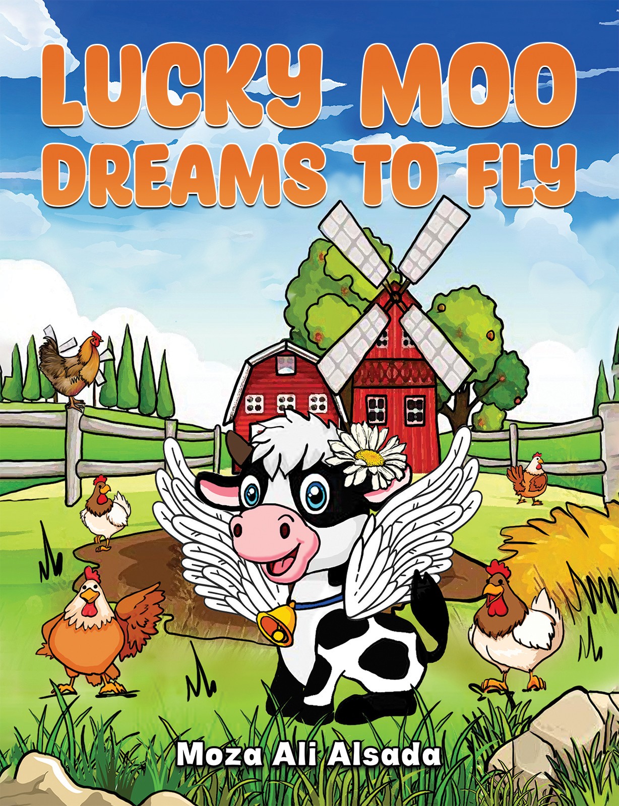 Lucky Moo Dreams To Fly-bookcover