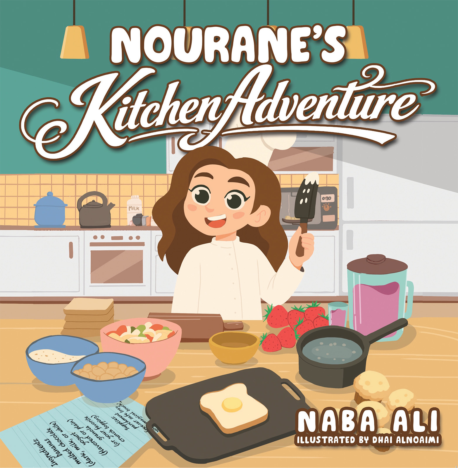 Nourane’s Kitchen Adventure-bookcover