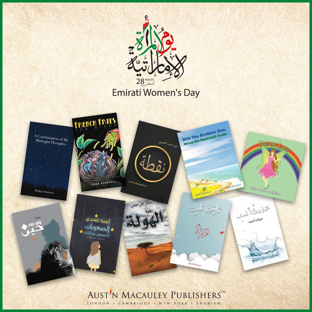 Austin Macauley's books for publication on Emirati Women's Day