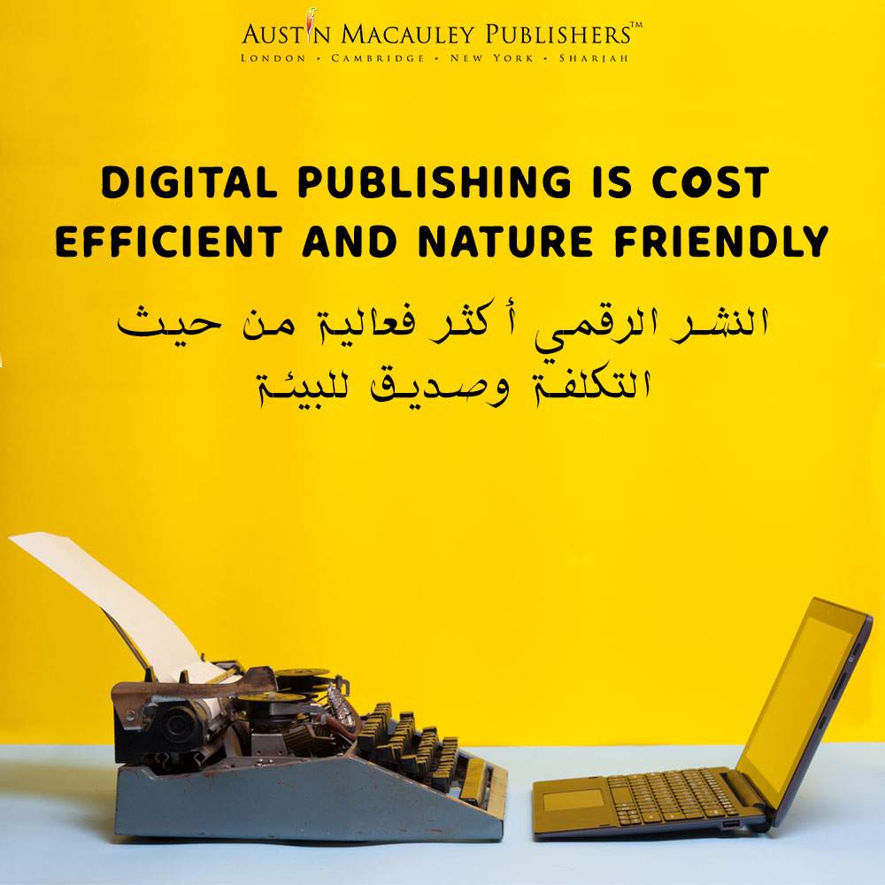 Digital Publishing is Cost Efficient and Nature Friendly