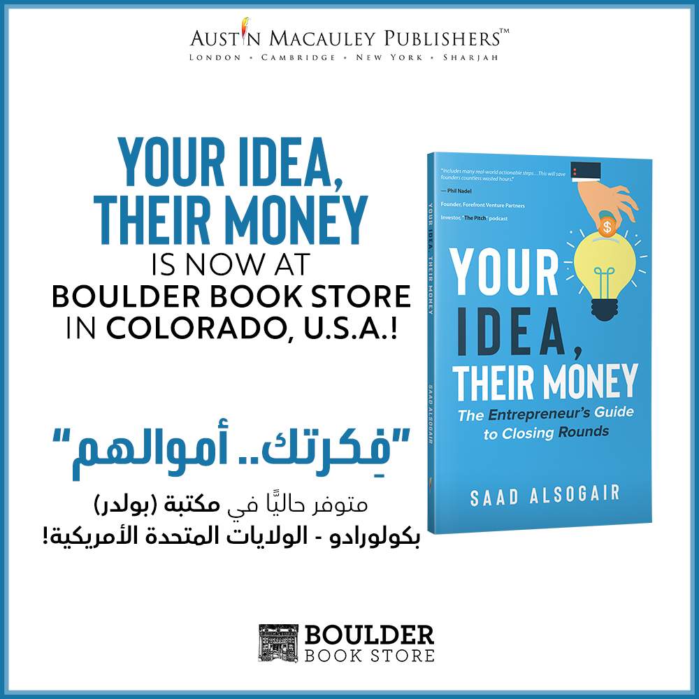 Your idea, Their Money Is Now Available at Boulder Book Store in Colorado